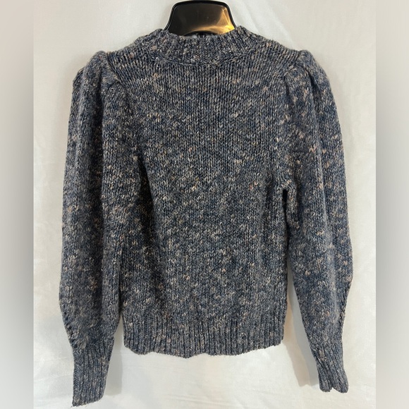 New Madewell Pleat-Shoulder Pullov Sweater XS - Picture 4 of 9